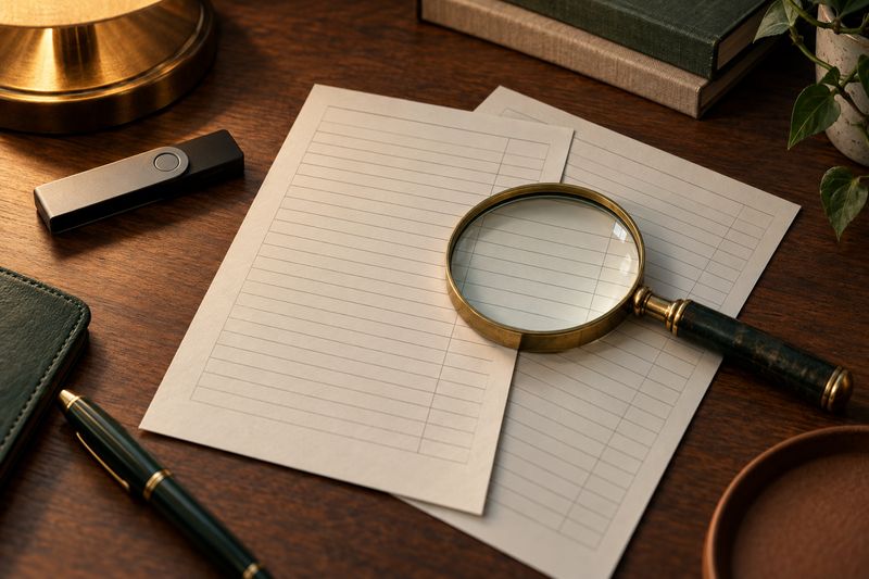 Comparing broker transaction rows with personal wallet records.